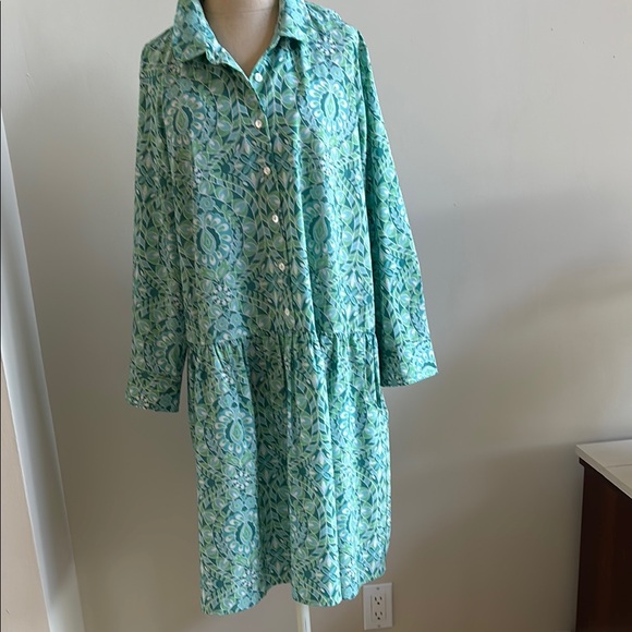 Tuckernuck Mykonos Hayes Dress size XXL Green - Picture 4 of 6